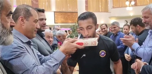 کلیپی از بدرقه تیم ملی کشتی فرنگی بزرگسالان در مازندران